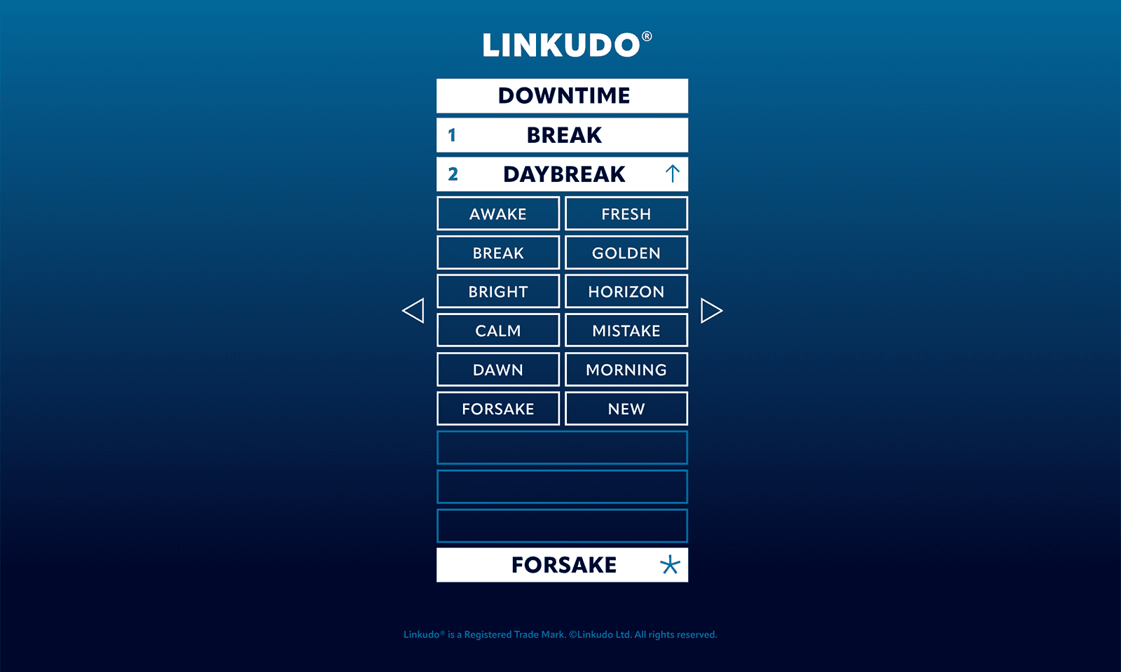 Screenshot of the Linkudo website; part of John Kavanagh's selected project work.